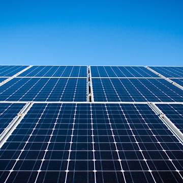 Photovoltaic panels for industrial power applications